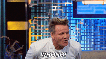 Youre Wrong Gordon Ramsay GIF by Hell's Kitchen