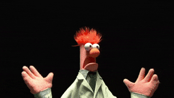 Shocked Muppets GIF