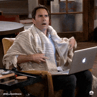 eric mccormack watching porn GIF by Will & Grace