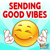 Good Vibes GIF by Lucas and Friends by RV AppStudios