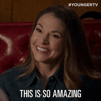 Happy Sutton Foster GIF by YoungerTV