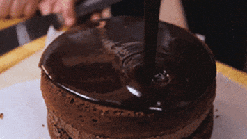 Baking Chocolate Cake GIF