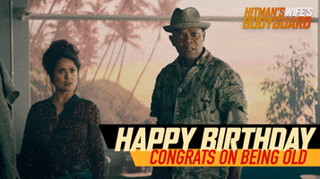 Happy Birthday Insult GIF by The Hitman's Wife's Bodyguard