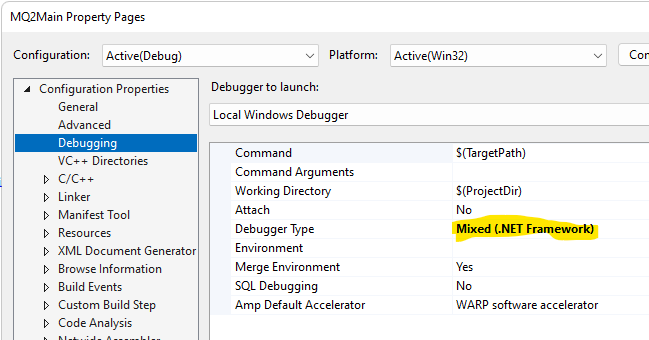 Project Settings